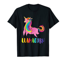Load image into Gallery viewer, Llamacorn Cute Unicorn Llama Animal T-Shirt Gift
