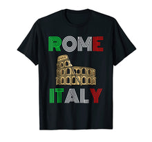 Load image into Gallery viewer, Rome Colosseum Italy Souvenir T-Shirt | Tourist Flag Tee
