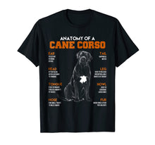 Load image into Gallery viewer, Anatomy Of A Cane Corso Dogs T Shirt Funny Gift

