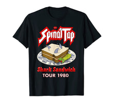 Load image into Gallery viewer, Spinals Tap - Shark Sandwichs Tour 1980 T-Shirt
