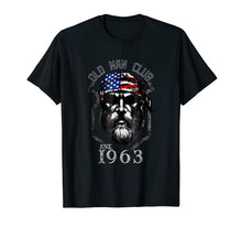 Load image into Gallery viewer, Old Man Club Tshirt Old Man Born in 1963 Shirt
