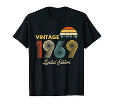 Load image into Gallery viewer, Made in 1969 - Shirt - Vintage 1969 50th Birthday Gift T-Shirt
