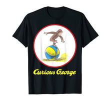 Load image into Gallery viewer, Curious George Having A Ball On The Beach Graphic T-Shirt
