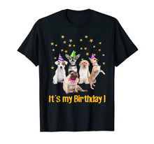 Load image into Gallery viewer, Boys Girls cute dogs Birthday puppy T-shirt

