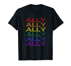 Ally LGBT Gay Lesbian Pride T-Shirt