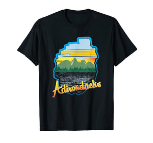 Adirondack Park T Shirt Mountain Bike Hiking Outdoor Gift