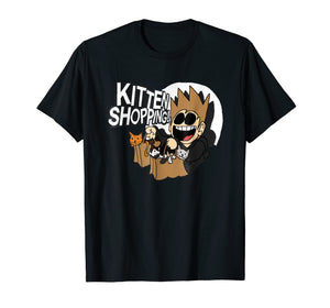Kitten Shopping T Shirt For Men Women