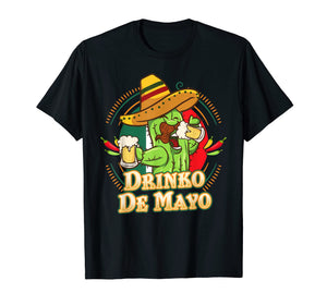 Cinco de Mayo T-Shirt | Drinko De Mayo Party Costume Gift