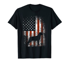 Load image into Gallery viewer, Rottweiler T-Shirt American Flag Patriotic 4th Of July
