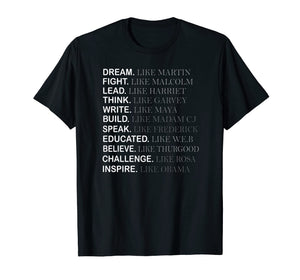Black History Month T-shirt, Inspire like Obama Shirt