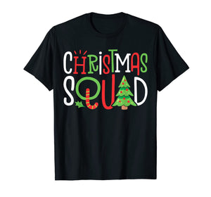 Christmas Squad Funny Xmas Tree Family Matching Pajamas Boys T-Shirt-315085