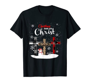 Christmas Begins With Christ Costume Xmas Gifts T-Shirt