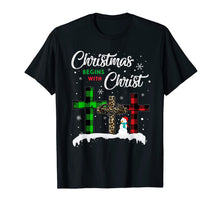 Load image into Gallery viewer, Christmas Begins With Christ Costume Xmas Gifts T-Shirt
