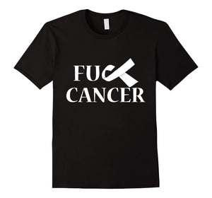 Anti Cancer FU Awareness Ribbon T Tee Shirt