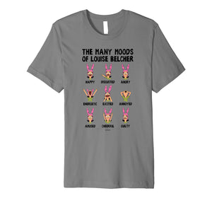 Bob's Burgers Many Moods Of Louise Belcher Premium T-Shirt