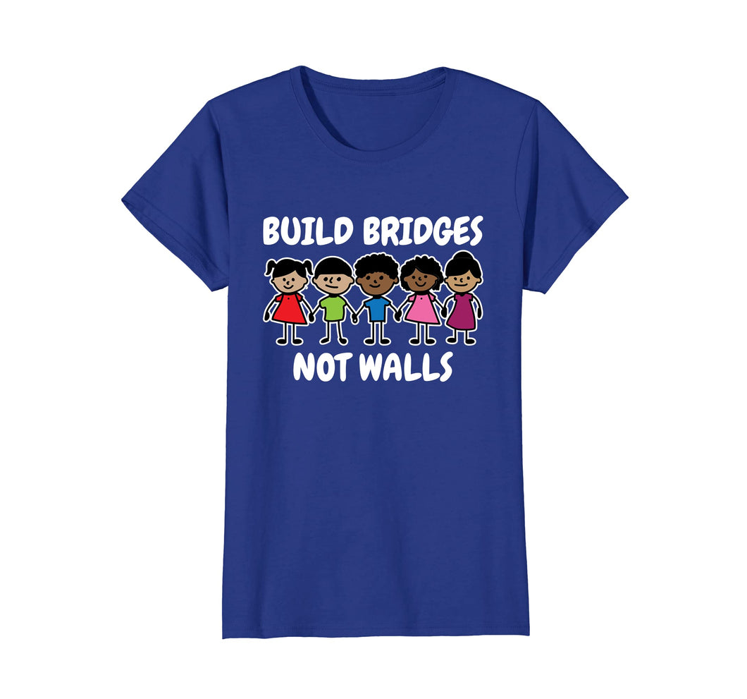 Build Bridges Not Walls Celebrate Diversity T-Shirt