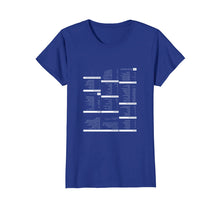 Load image into Gallery viewer, RegEx Cheat Sheet T-Shirt for Programmers
