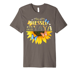 Blessed To Be Called YaYa -Sunflower tee