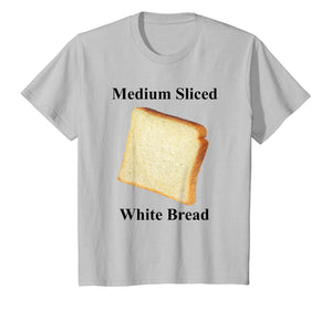 Medium sliced white bread T-shirt
