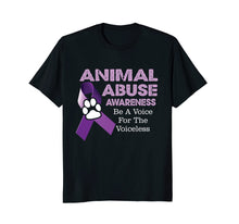 Load image into Gallery viewer, Animal Abuse Awareness T-Shirt Support Tee Apparel
