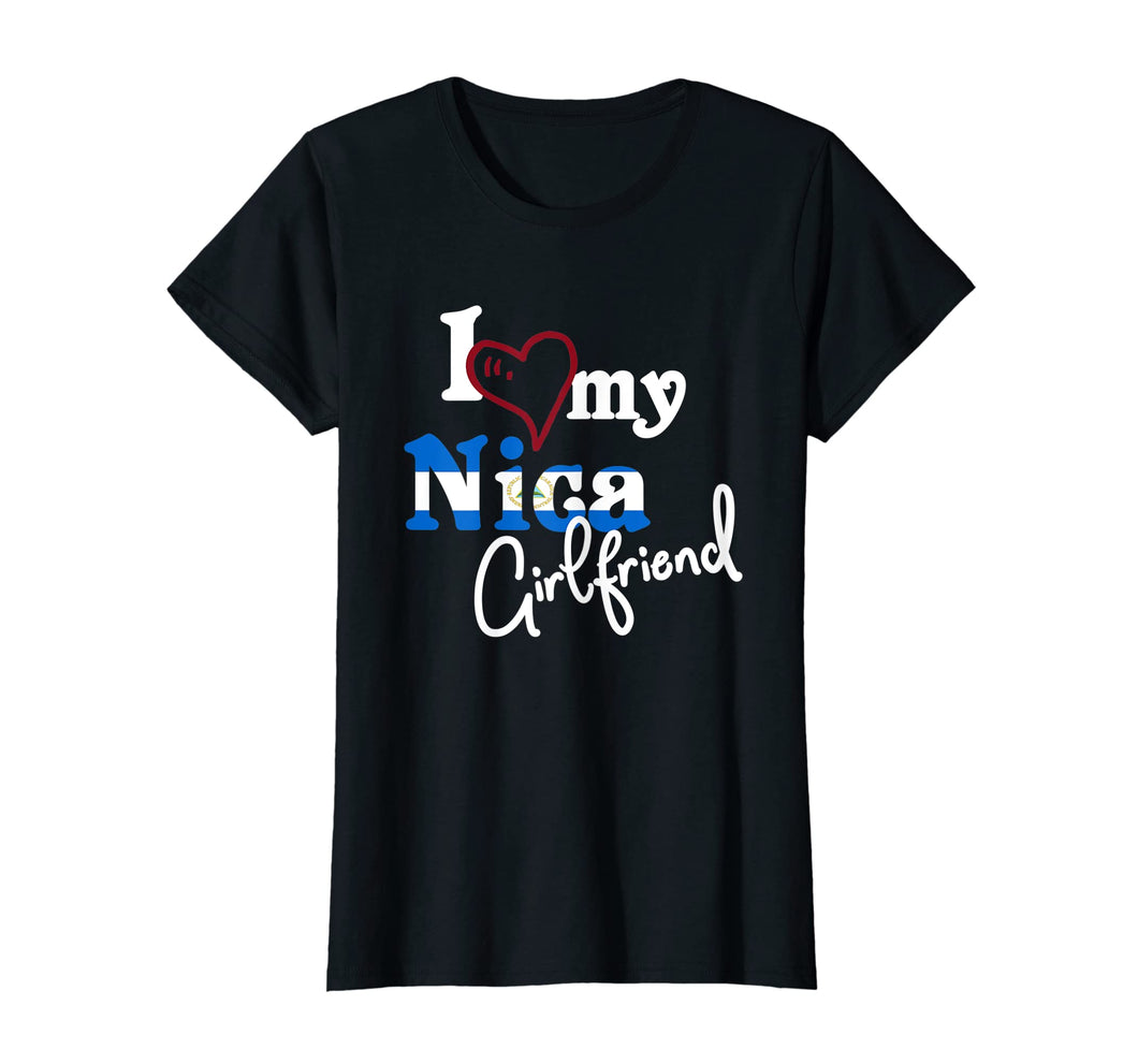 Camisetas Nicaragua I Love My Nica Girlfriend Te Amo Shirt