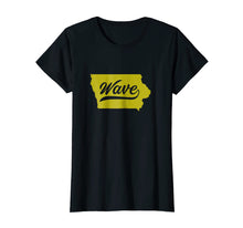 Load image into Gallery viewer, State of Iowa Wave Shirt For Fans and Residents
