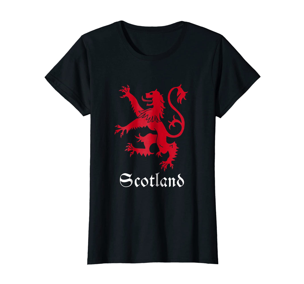 Scottish Lion Rampant T-shirt Scotland Coat Arms Gift Rugby