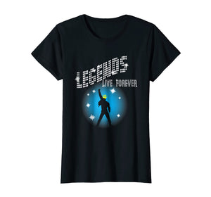 Legends Live Forever Rock Star Music Tees Gift Shirt
