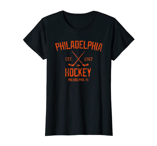 Vintage Philadelphia Hockey Retro Founded Classic Tshirt T-Shirt-393870