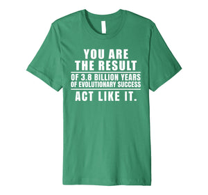 Evolution Biology Perspective Success Hustle Mindset Shirt