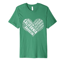 Load image into Gallery viewer, State Heart CALIFORNIA Tshirt ANAHEIM Home Tee
