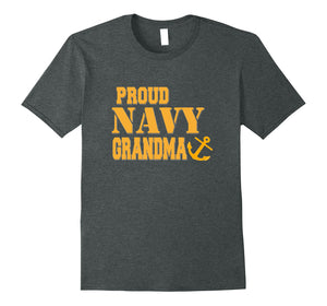 Proud US Navy Grandma Shirt Military Pride T Shirt