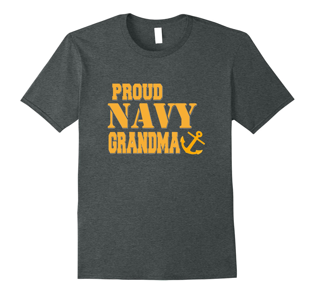 Proud US Navy Grandma Shirt Military Pride T Shirt