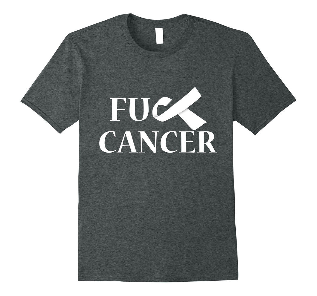 Anti Cancer FU Awareness Ribbon T Tee Shirt