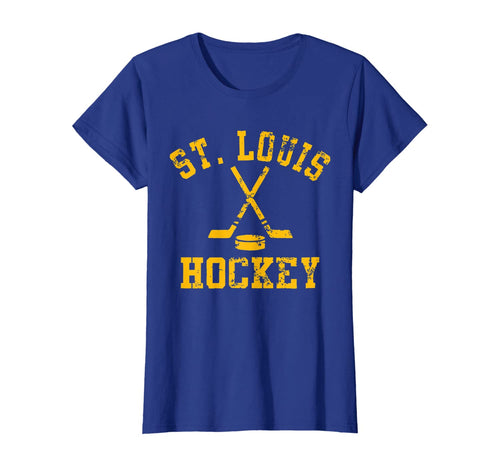 Vintage St. Louis Ice Hockey Sticks State Outile Tee Shirt