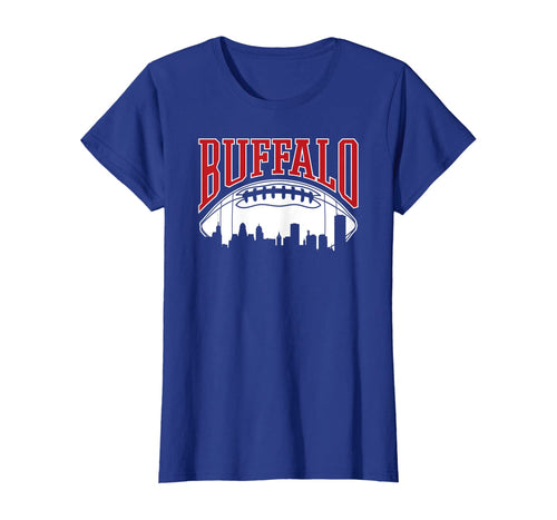 Buffalo Football | Vintage Skyline New York Bills Mafia Gift T-Shirt