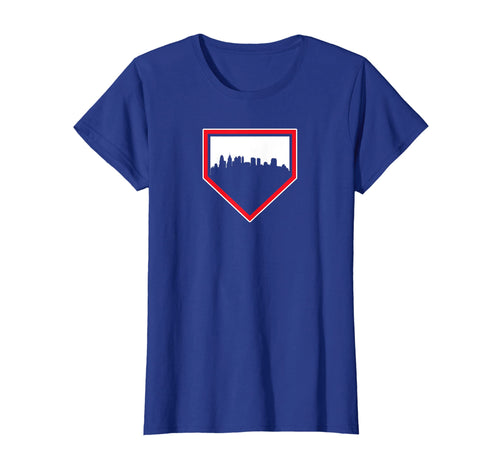 Vintage Philadelphia Baseball Philly Home Skyline Shirt