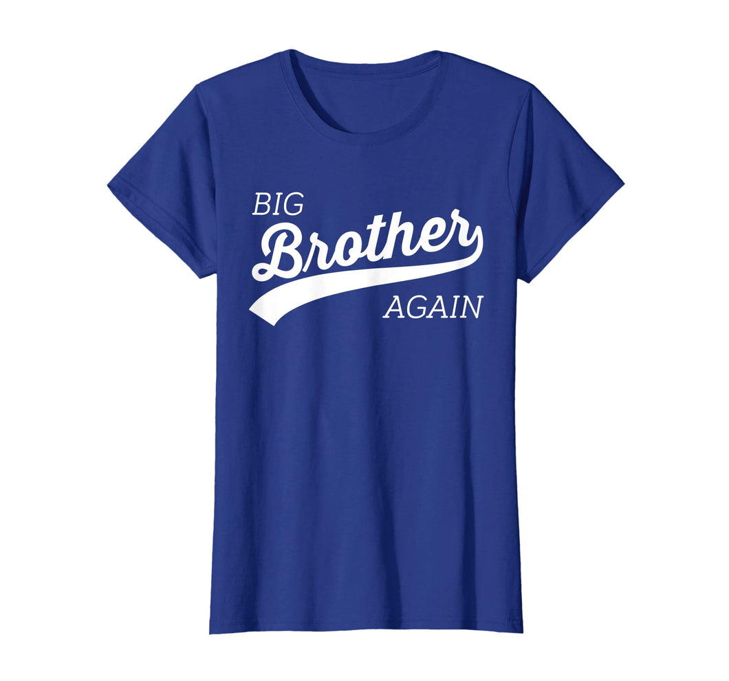Big Brother Again Shirt for Boys with Arrow and Heart