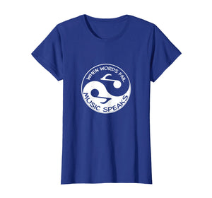 Music T-Shirt Teacher Musical Notes Yin Yang Musician Tee