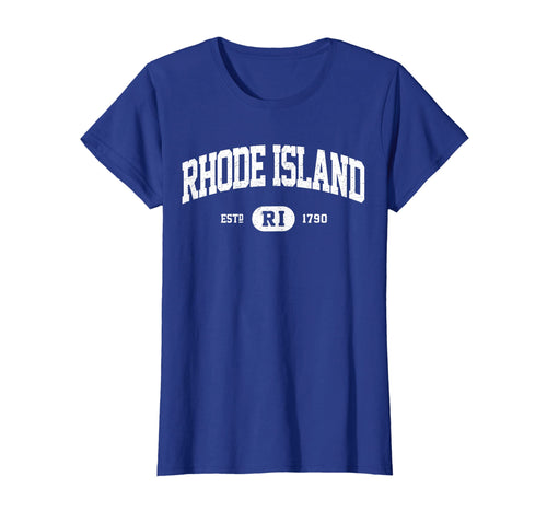 Vintage Rhode Island Shirt, Retro Classic T-Shirt RI Gifts