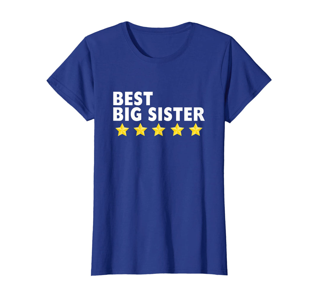 Best Big Sister T-Shirt Adult Girls & Women Gift Tee Shirts