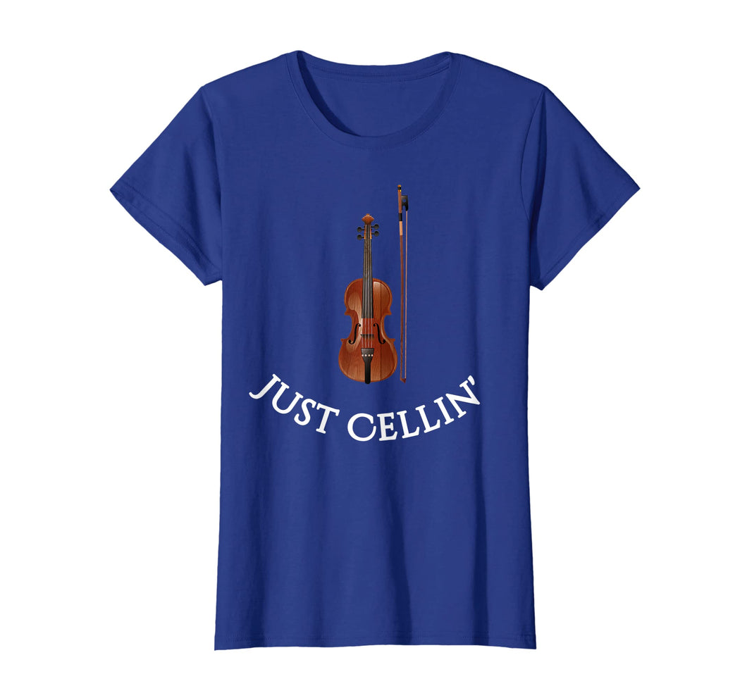 Cello Shirt for musicians - Just Cellin' Funny T-shirt