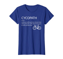 Load image into Gallery viewer, Cycopath shirt funny bicycle cyclist t-shirt humor
