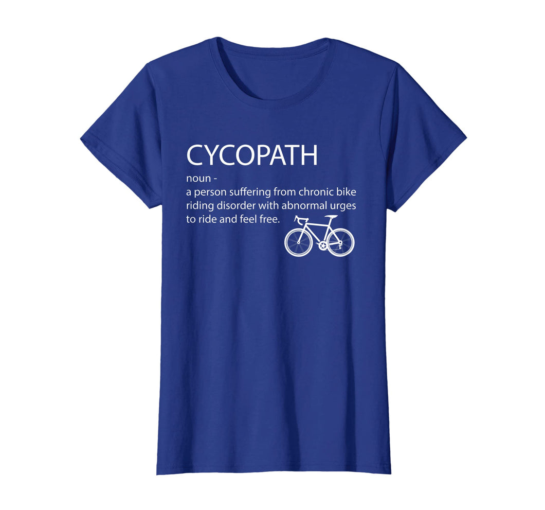 Cycopath shirt funny bicycle cyclist t-shirt humor