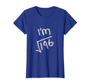14 Years Old Math T Shirt- Square Root of 196