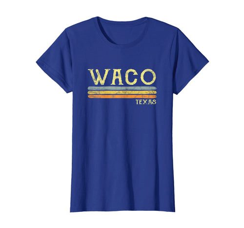 Vintage Waco Texas Tx T-shirt Love Gift Souvenir