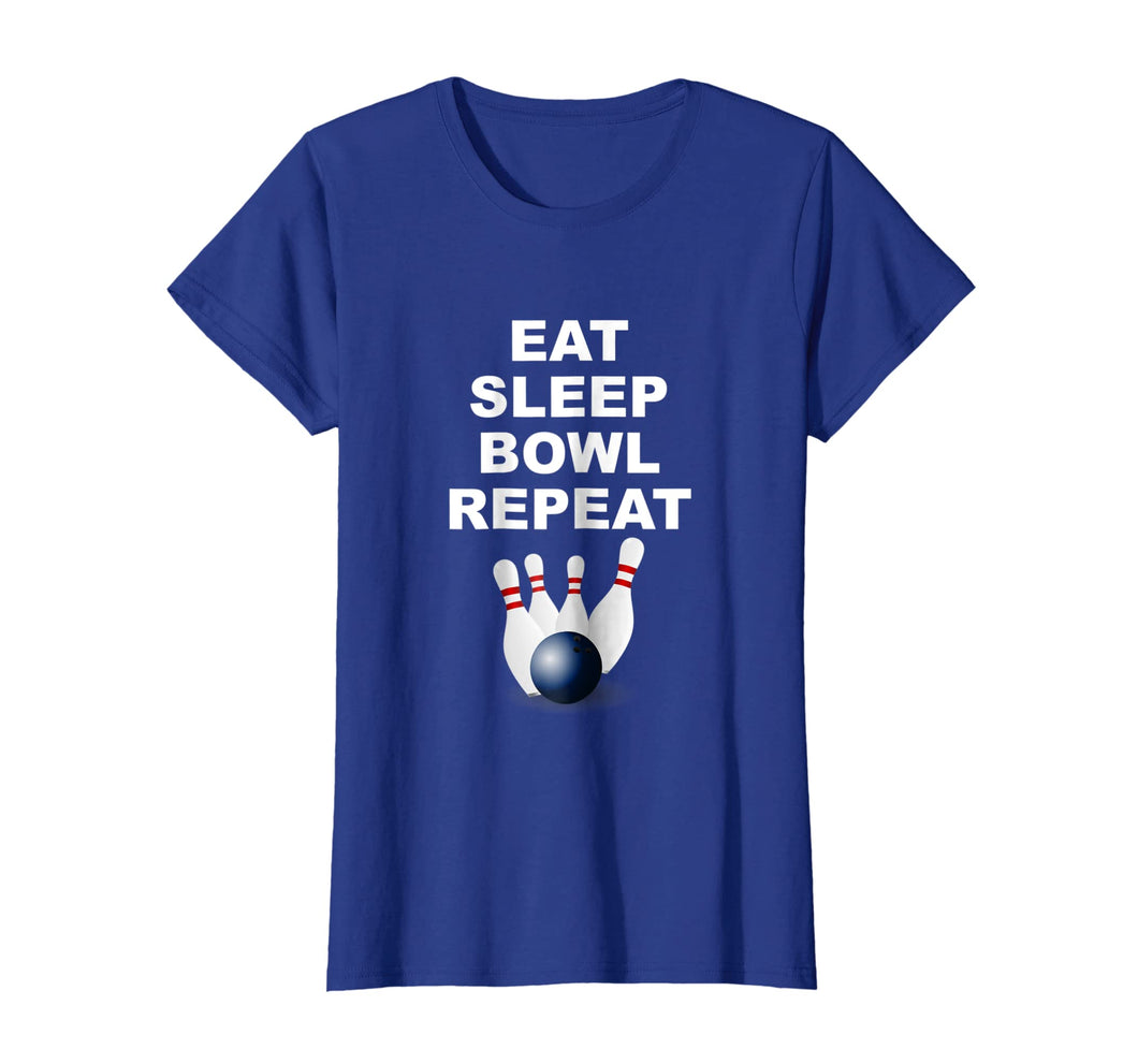 Eat Sleep Bowl Repeat Shirt | Bowling Gift Ideas
