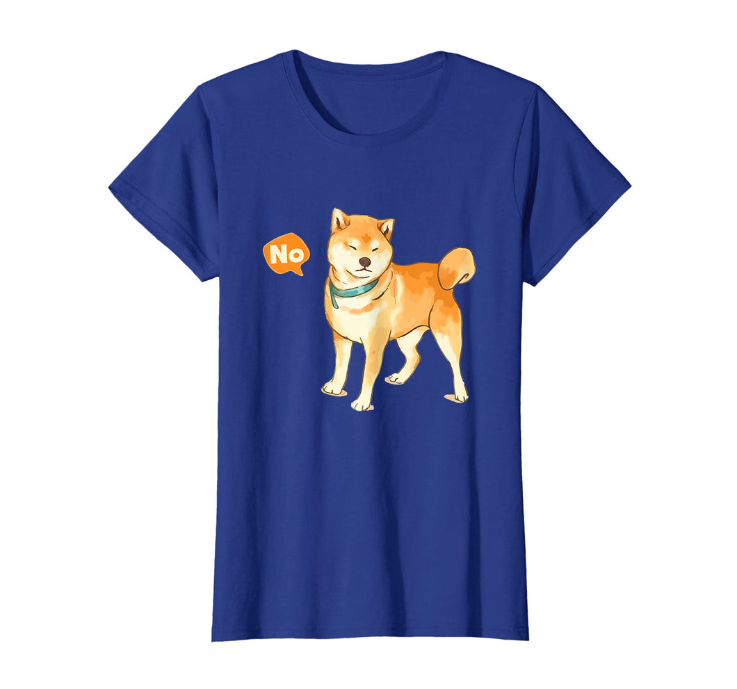Cute Shiba Inu Shirt Nope - Doge Meme Shirt