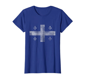 Quebec Montreal Flag T-Shirt Canada Shirt