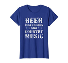 Load image into Gallery viewer, Beer Best Friends And Country Music T-Shirt
